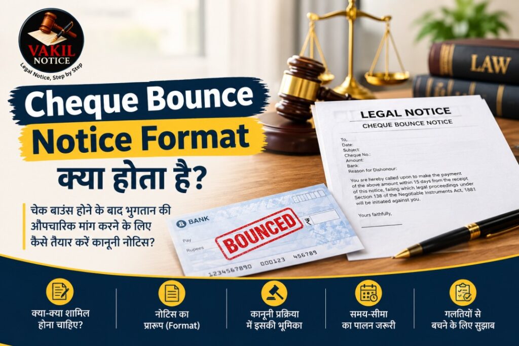 Cheque Bounce Notice Guide
