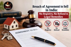 Breach of Agreement to Sell in India: No Registry, No Refund & Legal Remedies