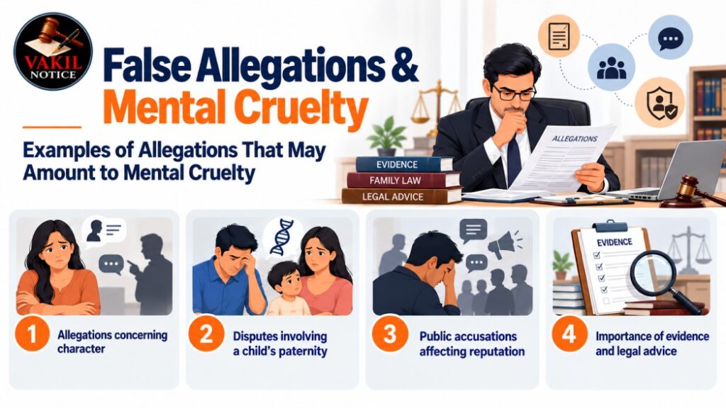 False Allegations & Mental Cruelty